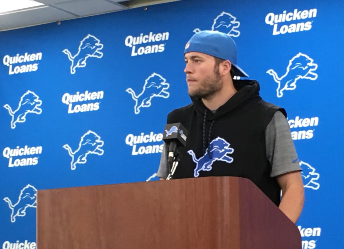 Five things to know about Matthew Stafford as Lions prepare for&nbsp;Bears
