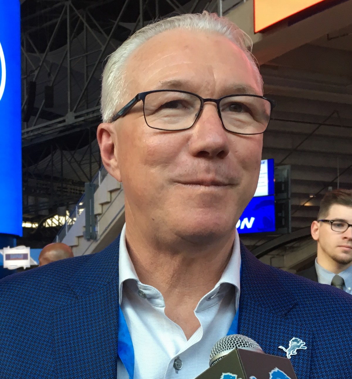 Detroit Lions president Rod Wood