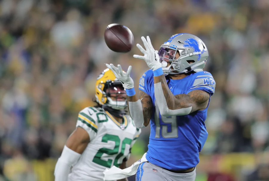 Lions wide receiver Kenny Golladay