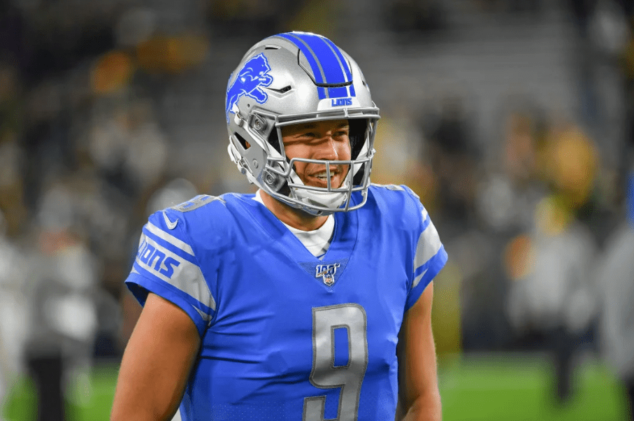 Detroit Lions quarterback Matthew Stafford