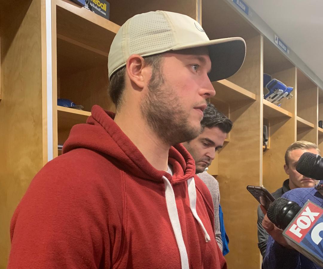 Lions’ QB Matthew Stafford has no plans to shut down for the&nbsp;season