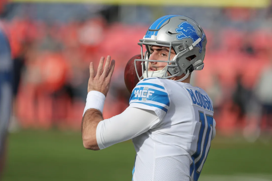 Detroit Lions quarterback David Blough
