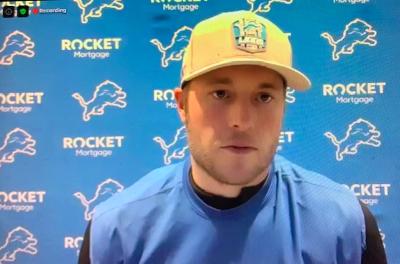 Detroit Lions QB Matthew Stafford