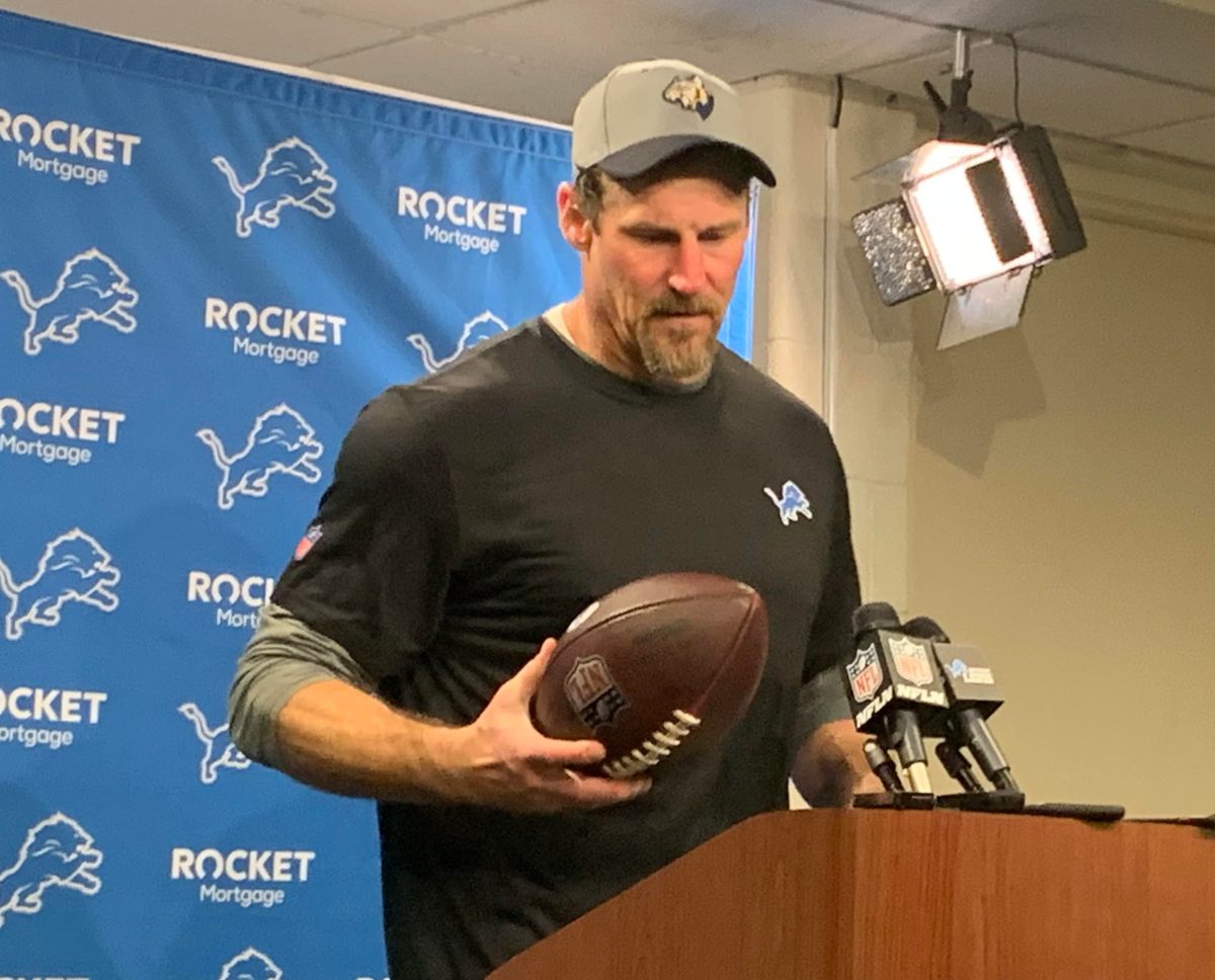 Lions coach Dan Campbell
