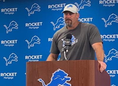Detroit Lions coach Dan Campbell