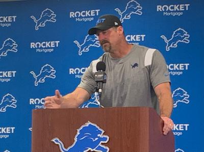 Lions coach Dan Campbell