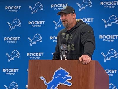 Lions coach Dan Campbell