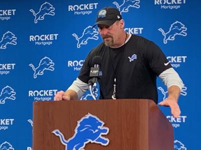 Lions coach Dan Campbell