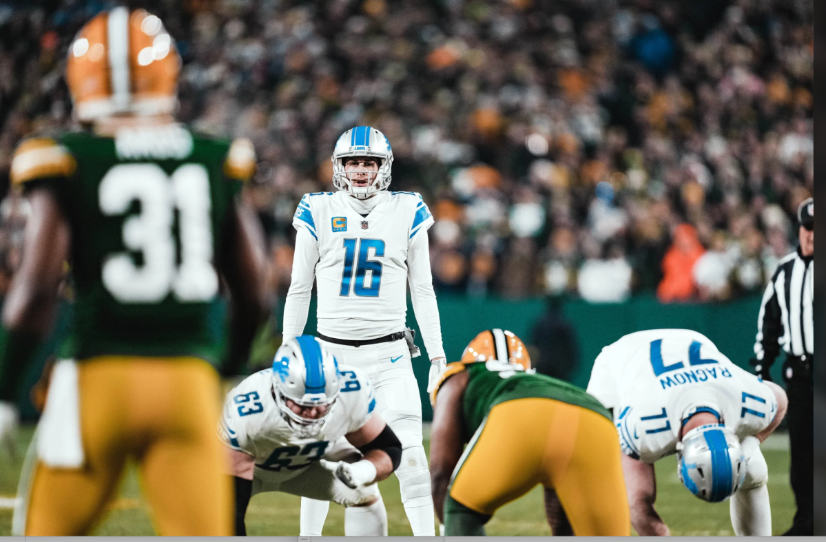 Lions quarterback Jared Goff
