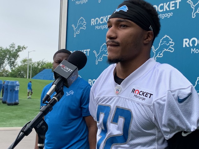 Lions rookie safety Brian Branch