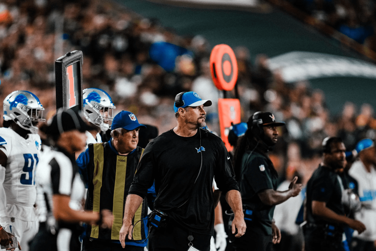 Lions coach Dan Campbell