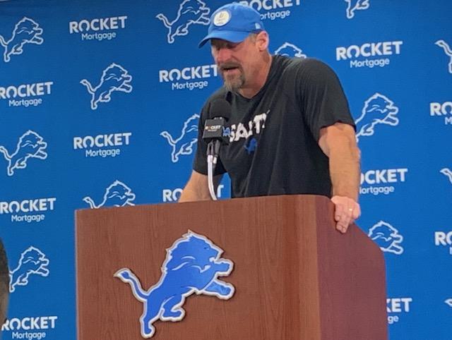 Lions coach Dan Campbell