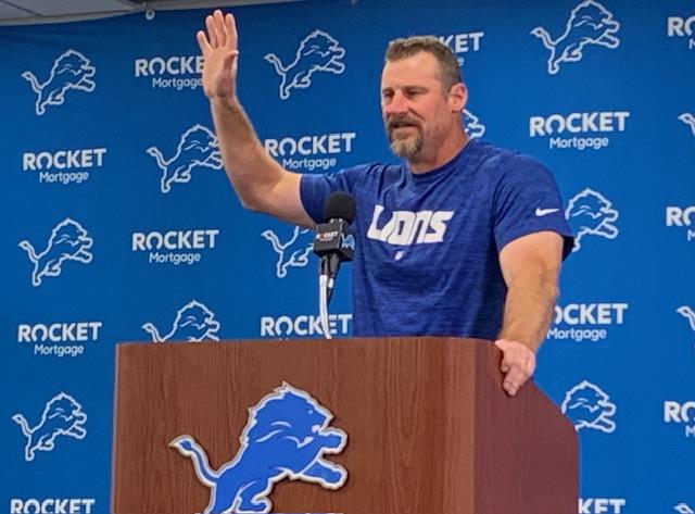 Detroit Lions coach Dan Campbell