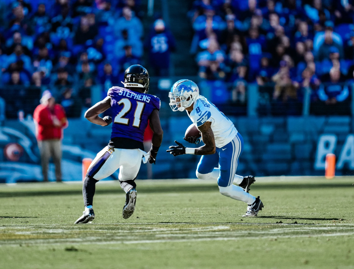 Detroit LIons WR Josh Reynolds