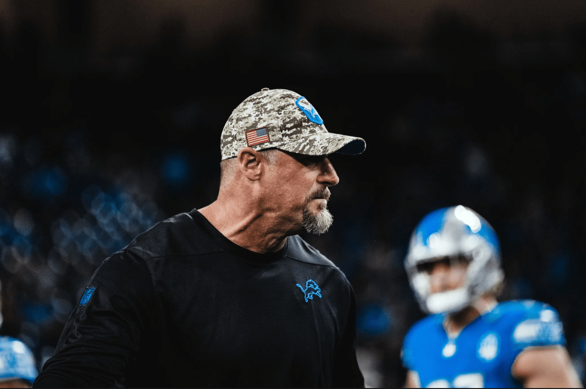 DDetroit Lions coach Dan Campbell