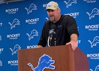 Lions coach Dan Campbell