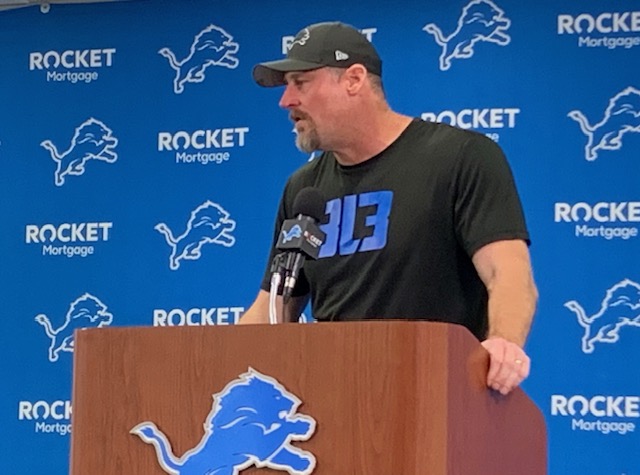 Detroit Lions coach Dan Campbell