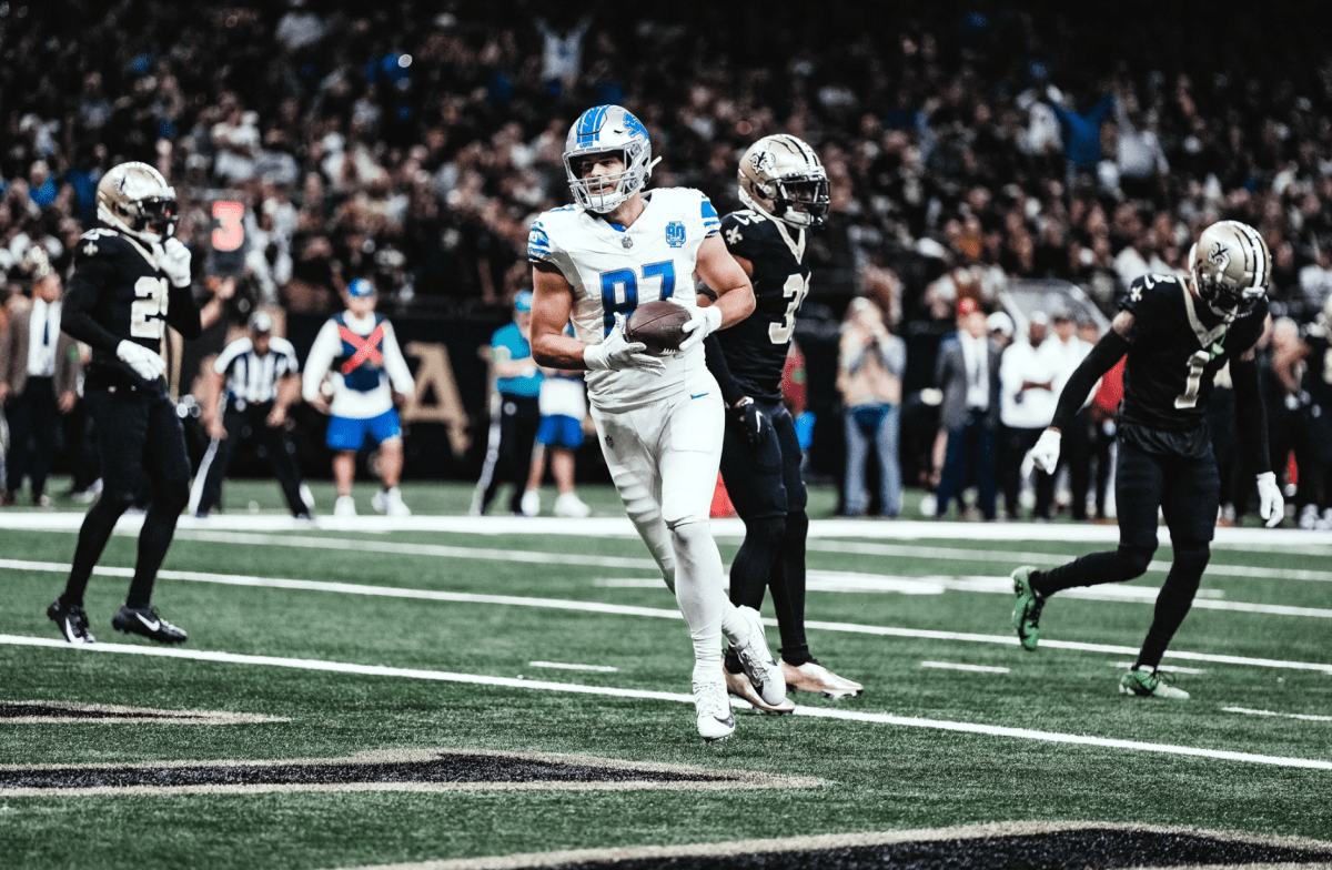Lions rookie TE Sam LaPorta