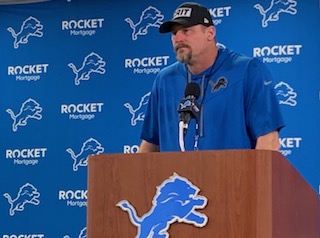Lions coach Dan Campbell
