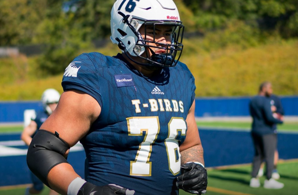 Detroit Lions draft pick Giovanni Manu. (Photo courtesy of University of British Columbia)