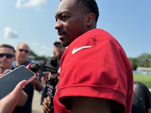 Detroit Lions QB Hendon Hooker