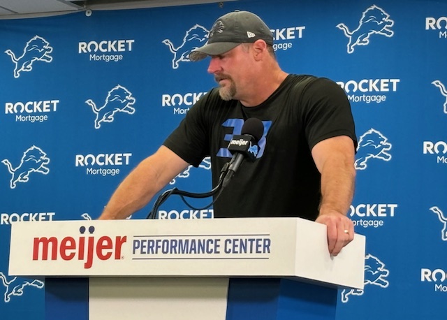 Lions coach Dan Campbell