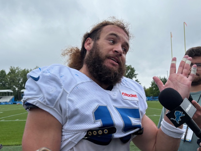 Detroit Lions LB Grant Stuard