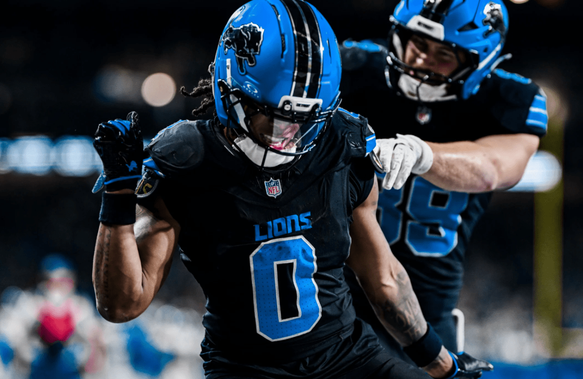 Detroit Lions RB Jahmyr Gibbs