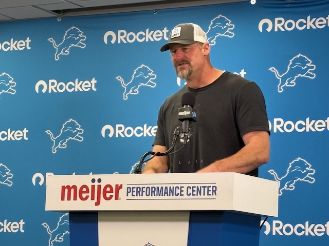 Detroit Lions coach Dan Campbell