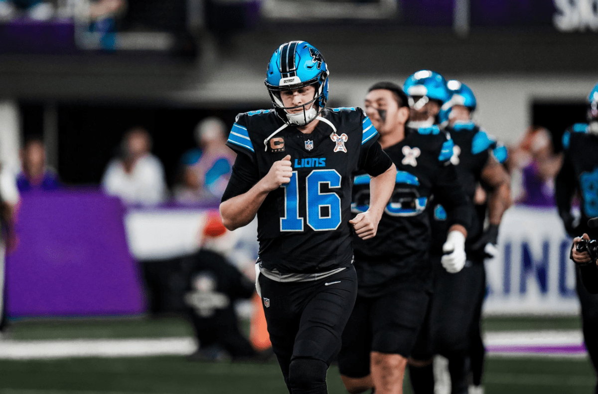 Detroit Lions QB Jared Goff.