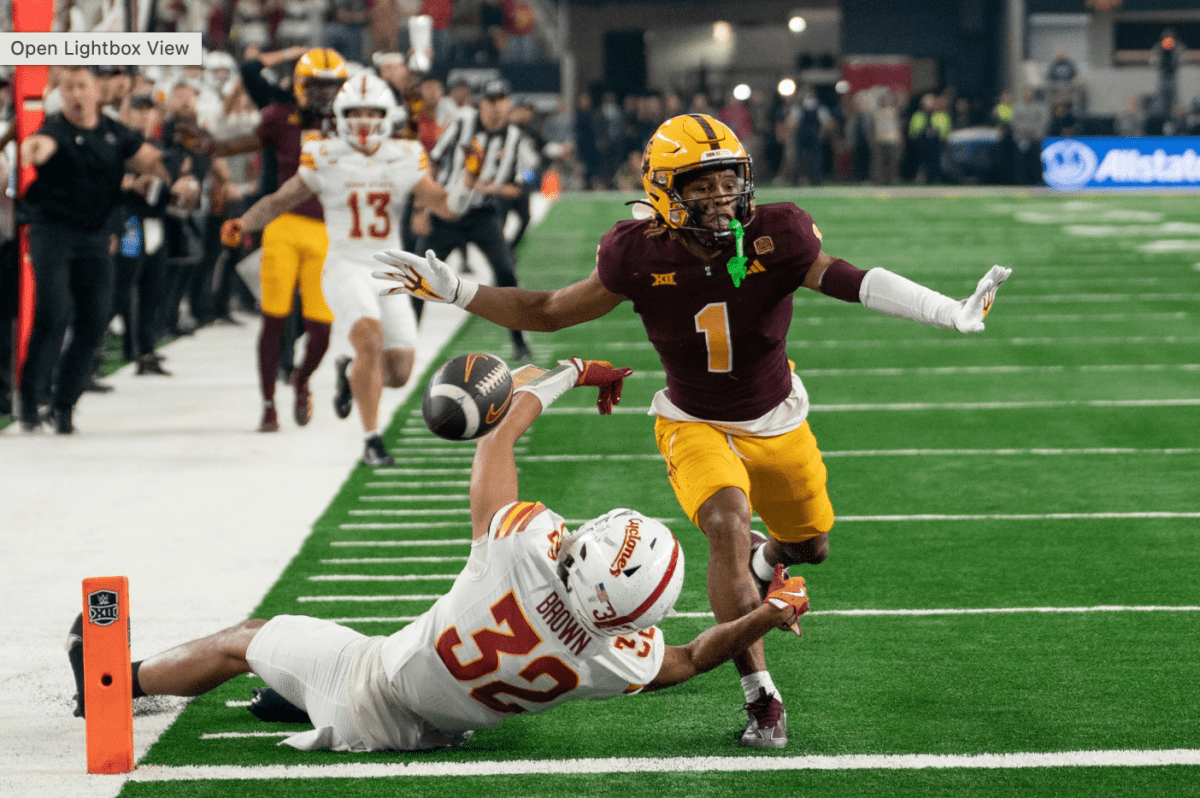 Lions draft Arizona State CB Keith Abney II in fifth round.